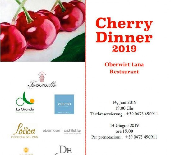 La Granda al Cherry Dinner di Lana al Ristorante Oberwirt